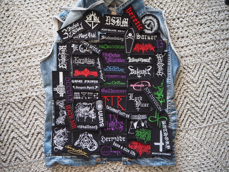 VARIOUS METAL Patches #125