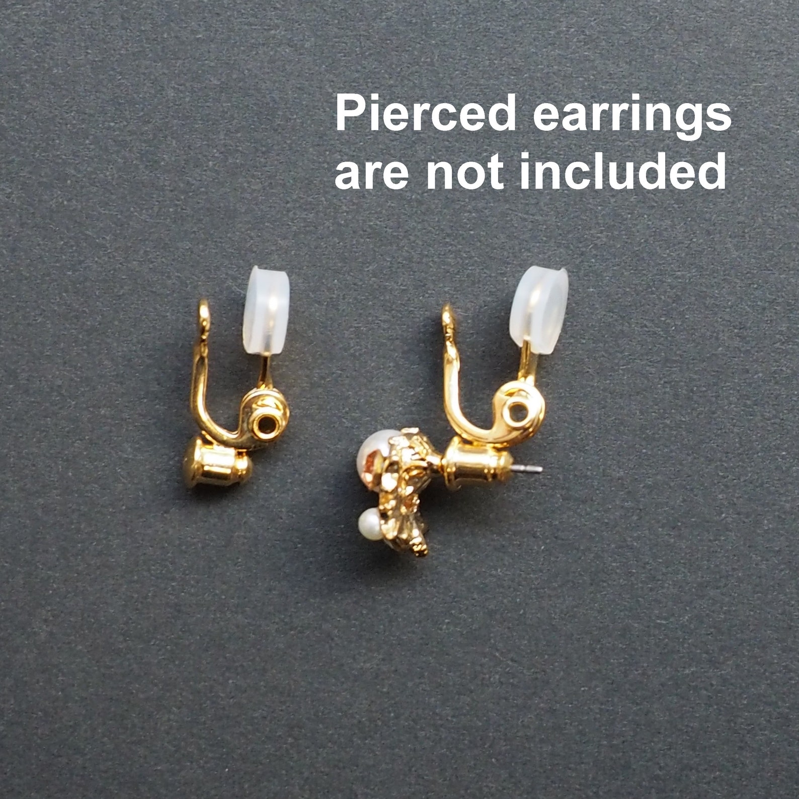 Ultra comfortable clip on earring converters change pierced Etsy