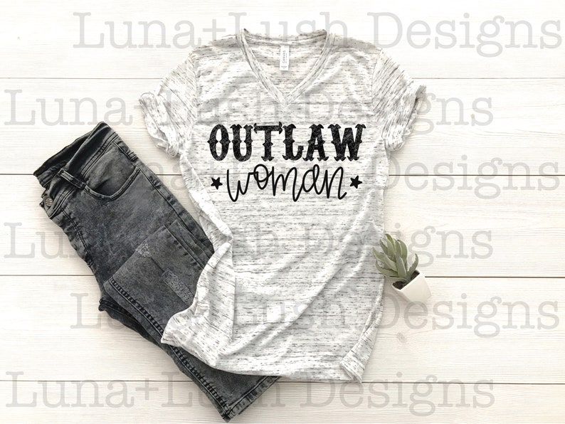 Download Outlaw Woman PNG Design Hand Drawn Digital Download | Etsy