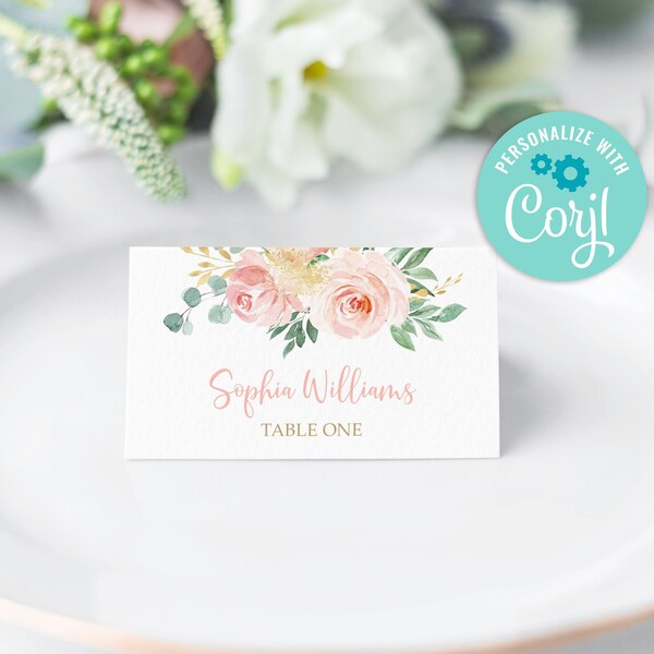 Bridal Shower Place Cards - Etsy