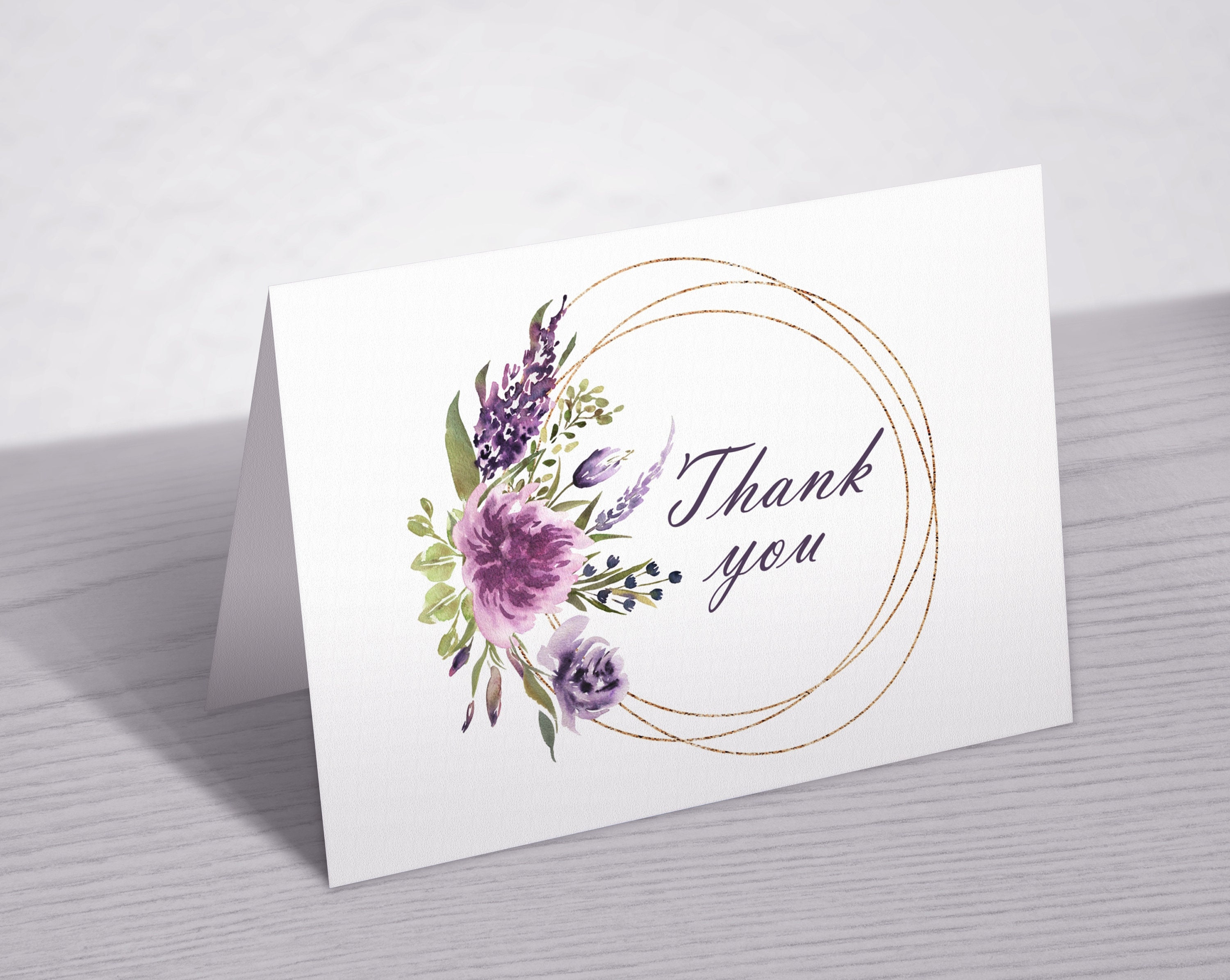 100 Cartellini Personalizzati 'Thank You For Celebrating' – Bomboniere Matrimonio – Etichette Regalo Viola 4x5,5 Cm - 2