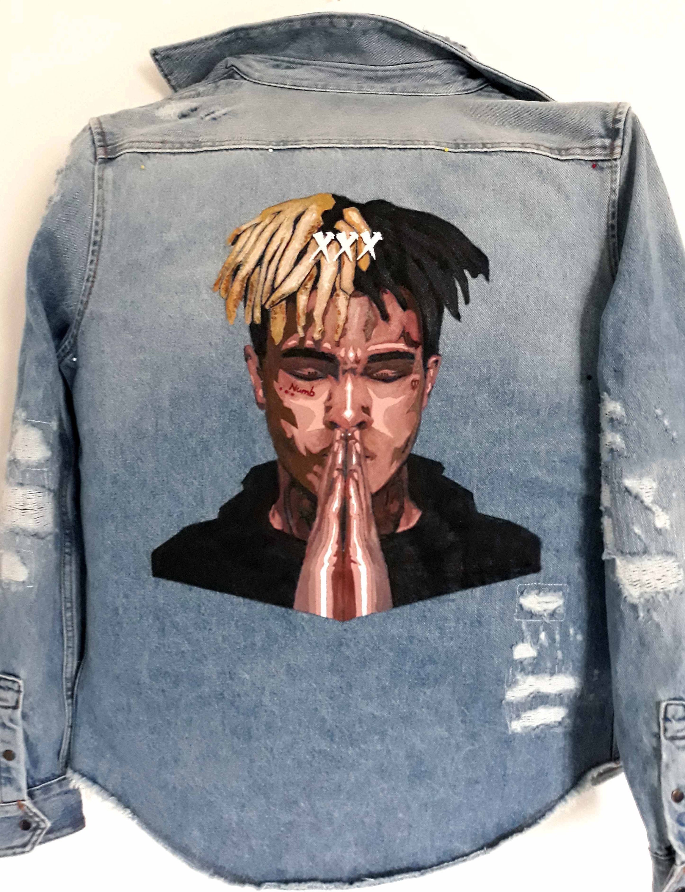 Xxxtentacion Denim Jacket Online 