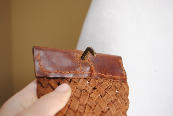 Brown Braided Belt, Cognac Belt, Tan Corset Belt,… - image 9