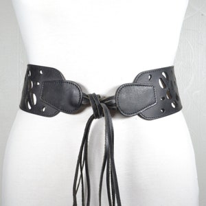 90s Tie up Belt - Etsy