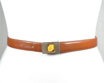 Armani Exchange Tan Extra Wide Designer Belt Amazon.com: Armani Exchange Men main image 4