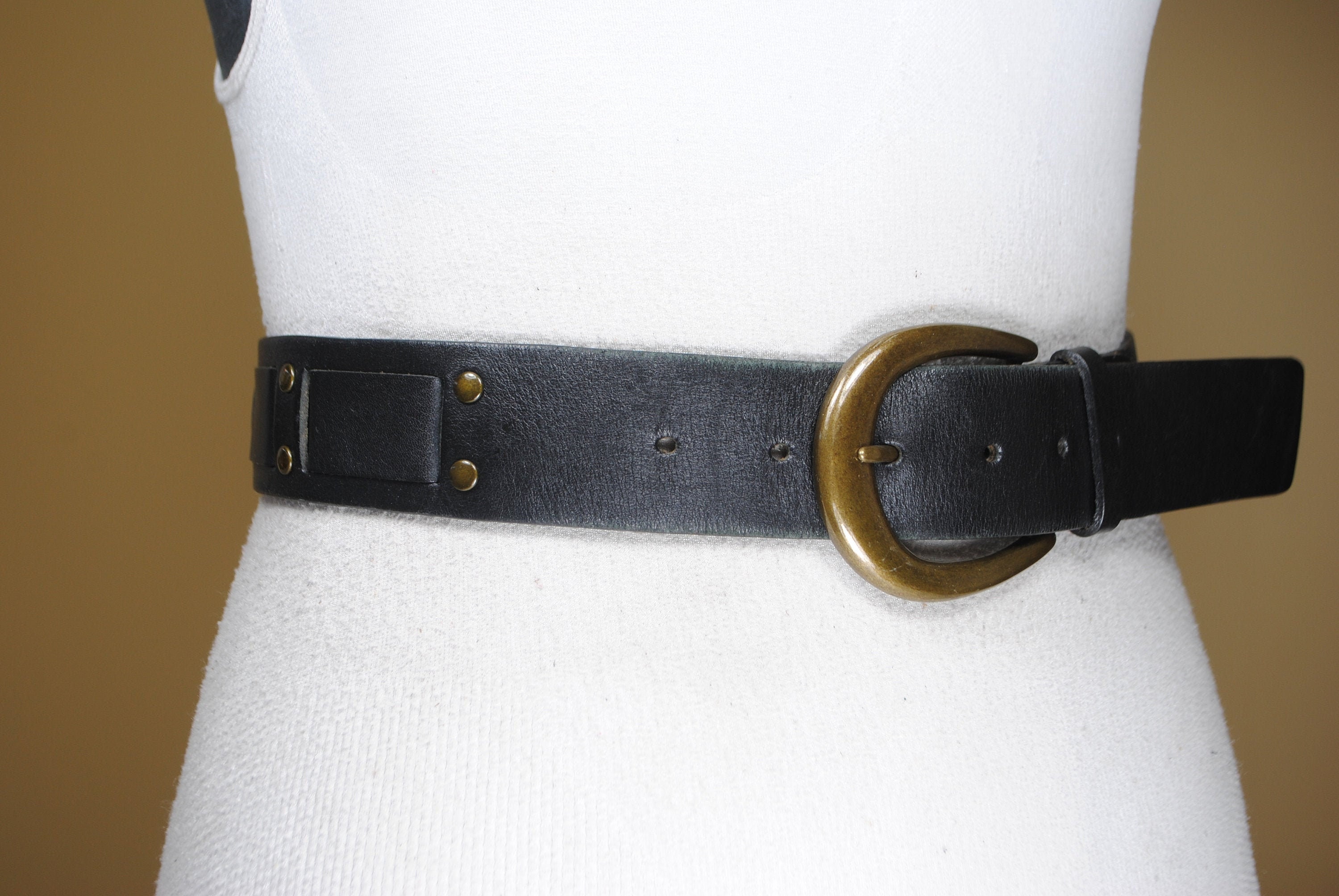 Belt. Leather Belt. Man belt. Woman belt. Solid Brass Hardware. Handmade Leather  Belt. — Vermut Atelier