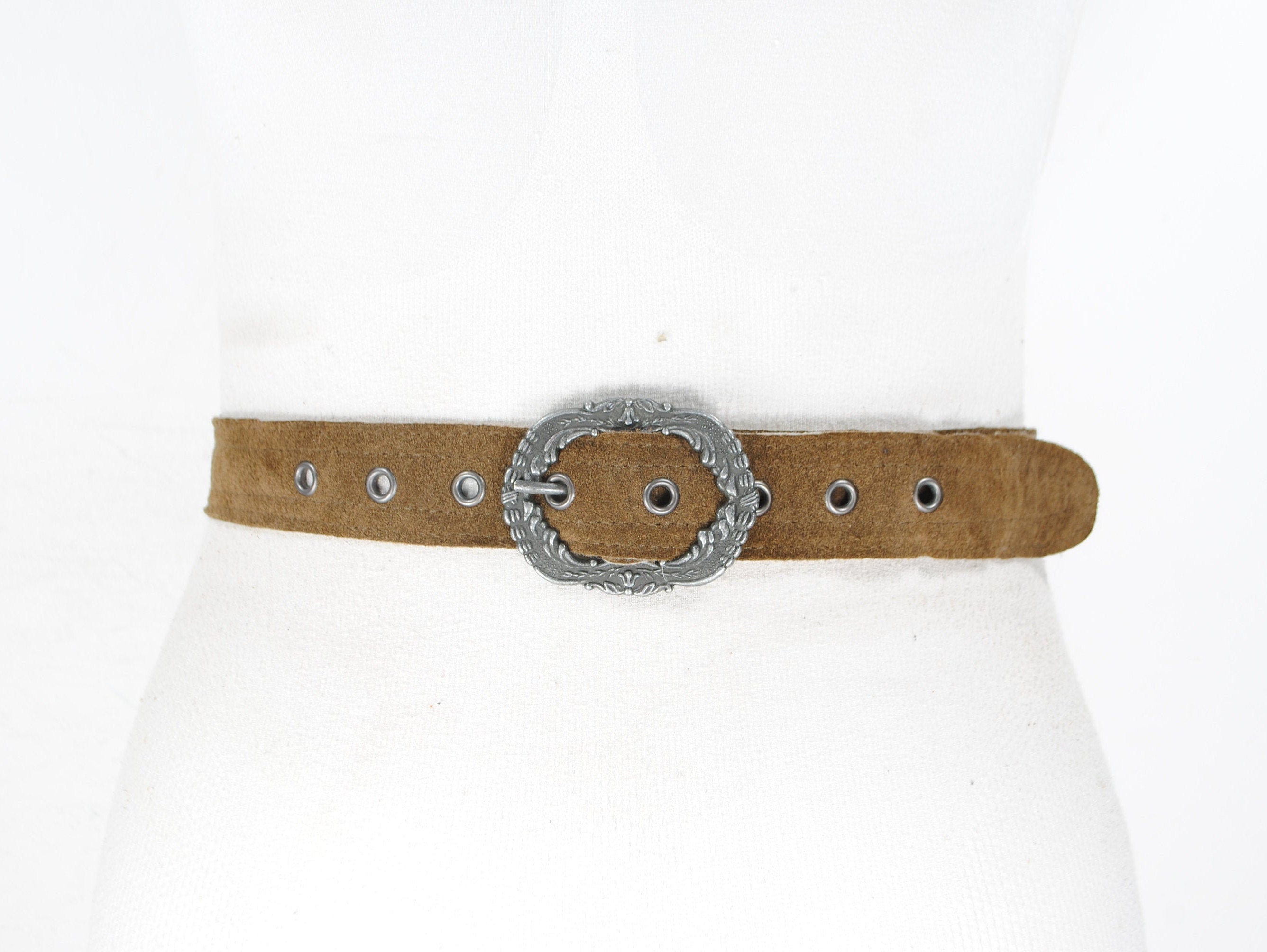 小物 vintage 80s leather-jewelry belt Vintage Leather Jewelry Belt 1980s Black Wide Genuine