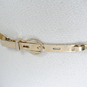 Gold Metal Belt, Gold Mesh Belt, Completely Metal Belt, Fully Metal Belt