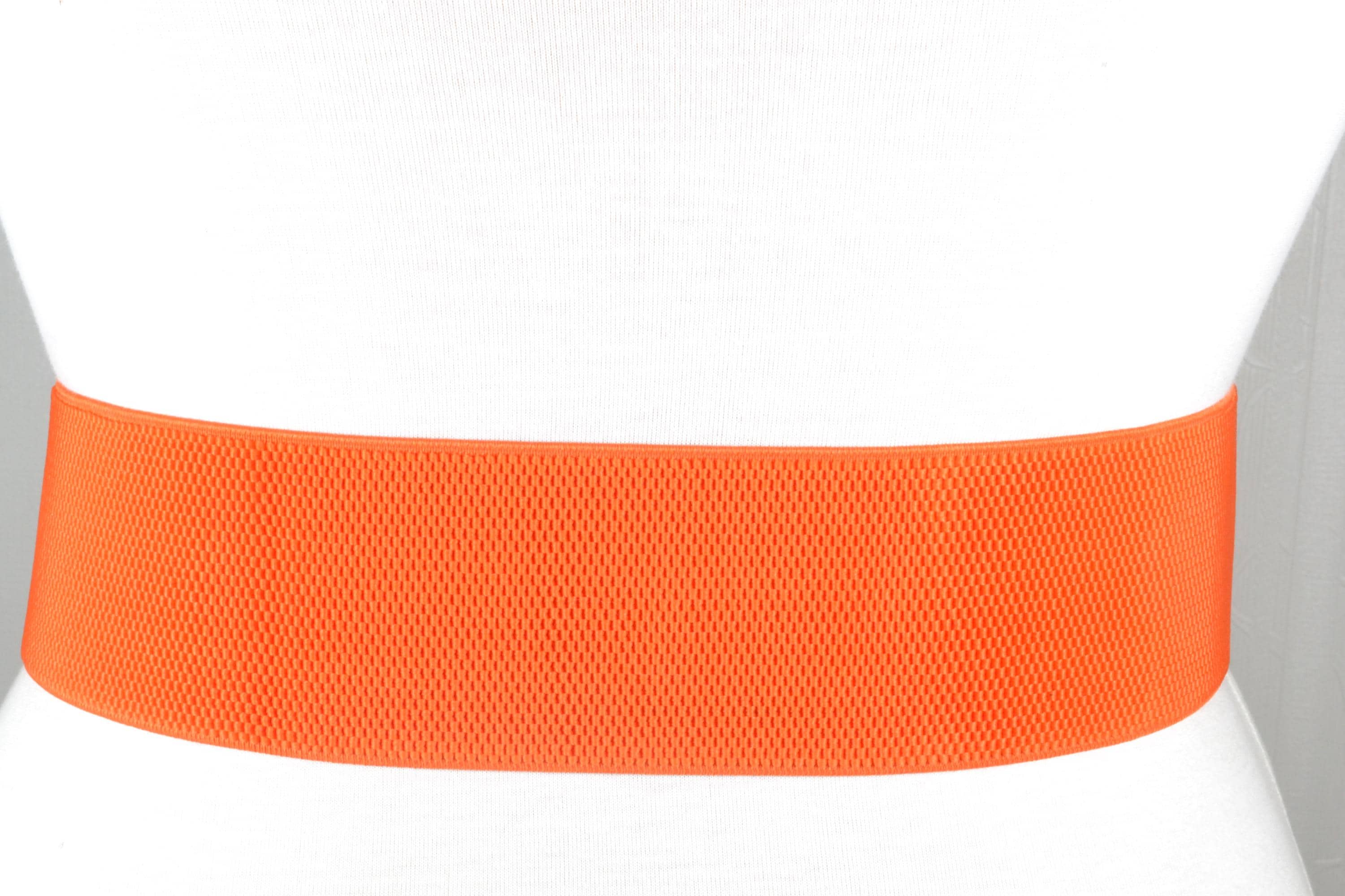7979 Women\'s Stretchy Retro Cinch Belts Orange Corset For Women Dresses Women main image 2