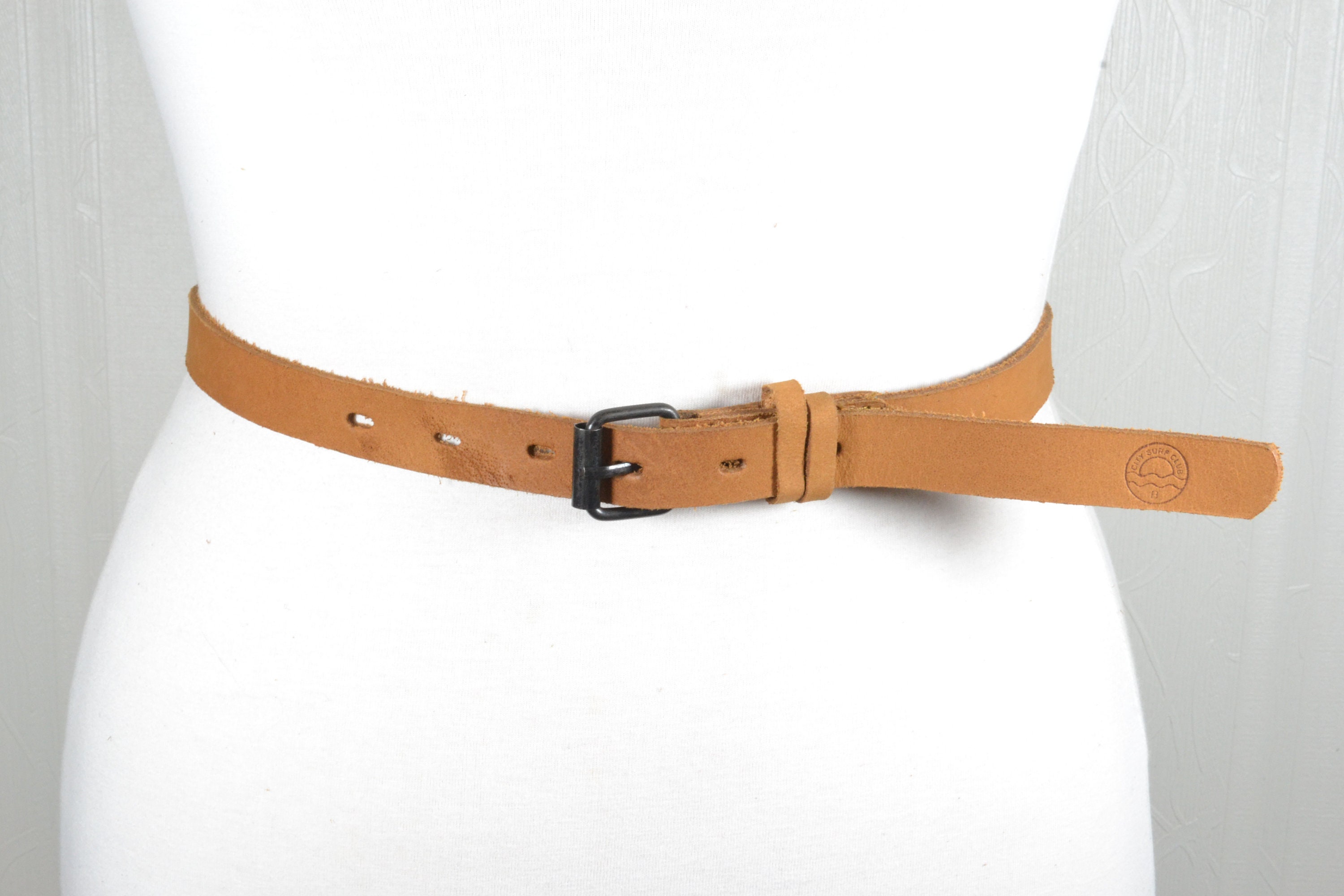 小物 LIFE LEATHER CHAIN BELT SIENNA lidnm Axel Small snake-effect leather belt in multicoloured