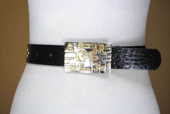 G star best sale leather belt