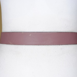 Plain purple belt, Lilac Purple Belt for Women, Minimalist belt