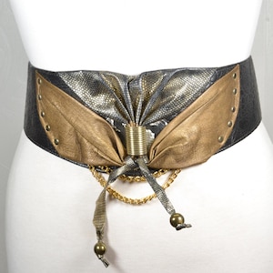 80s Avant Garde Belt - Etsy