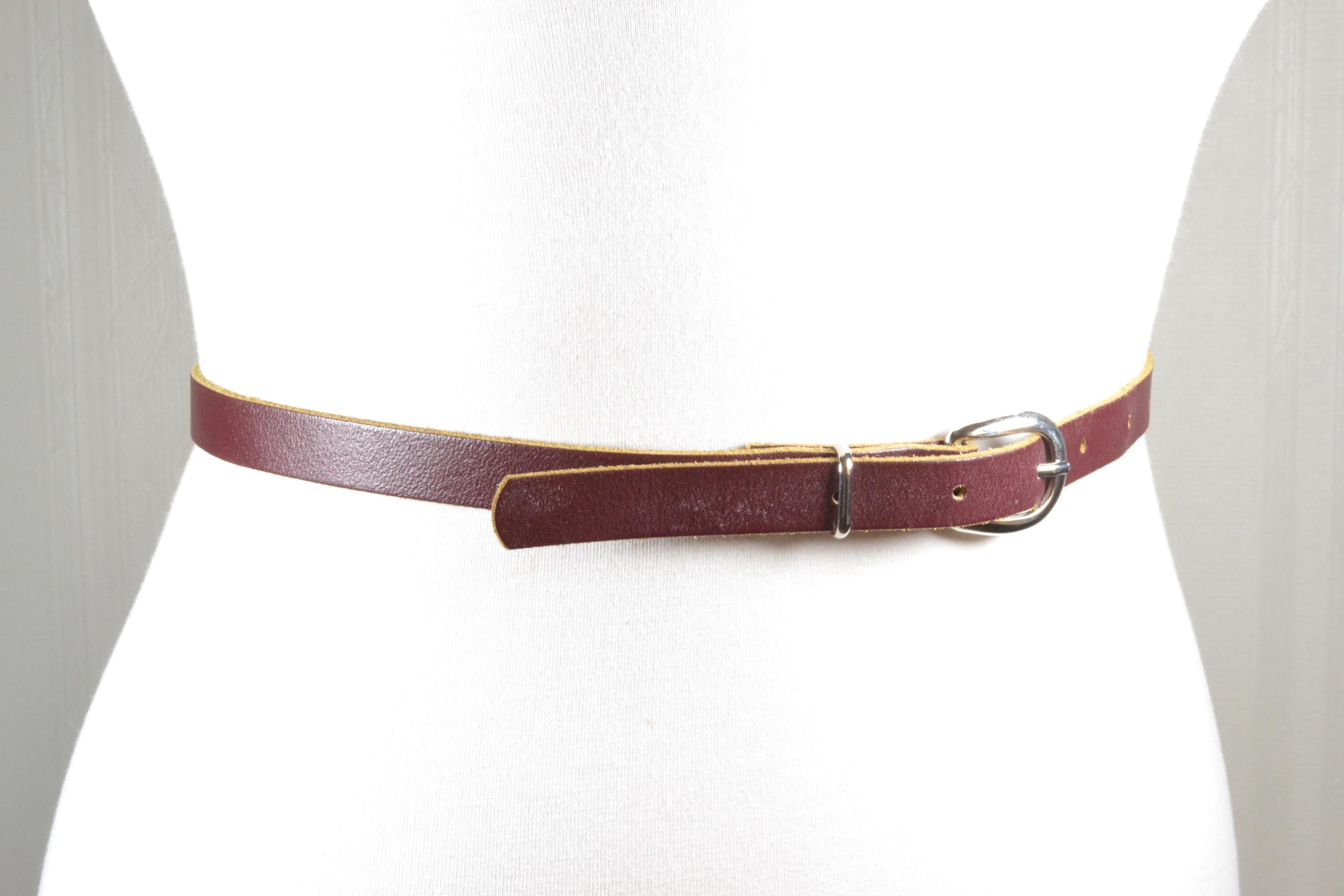 Vintage burgundy belt Buy Western Burgundy Patent Leather Belt With Silver Buckle  main image 3