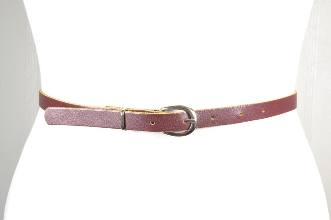 小物 vintage lether narrow belt burgundy il_1080xN.6584693198_d06w.jpg