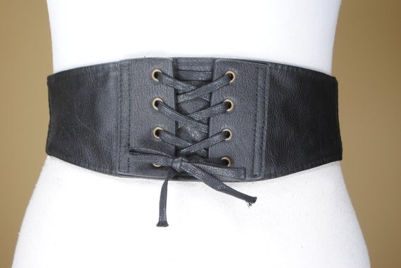lace up cinch belt