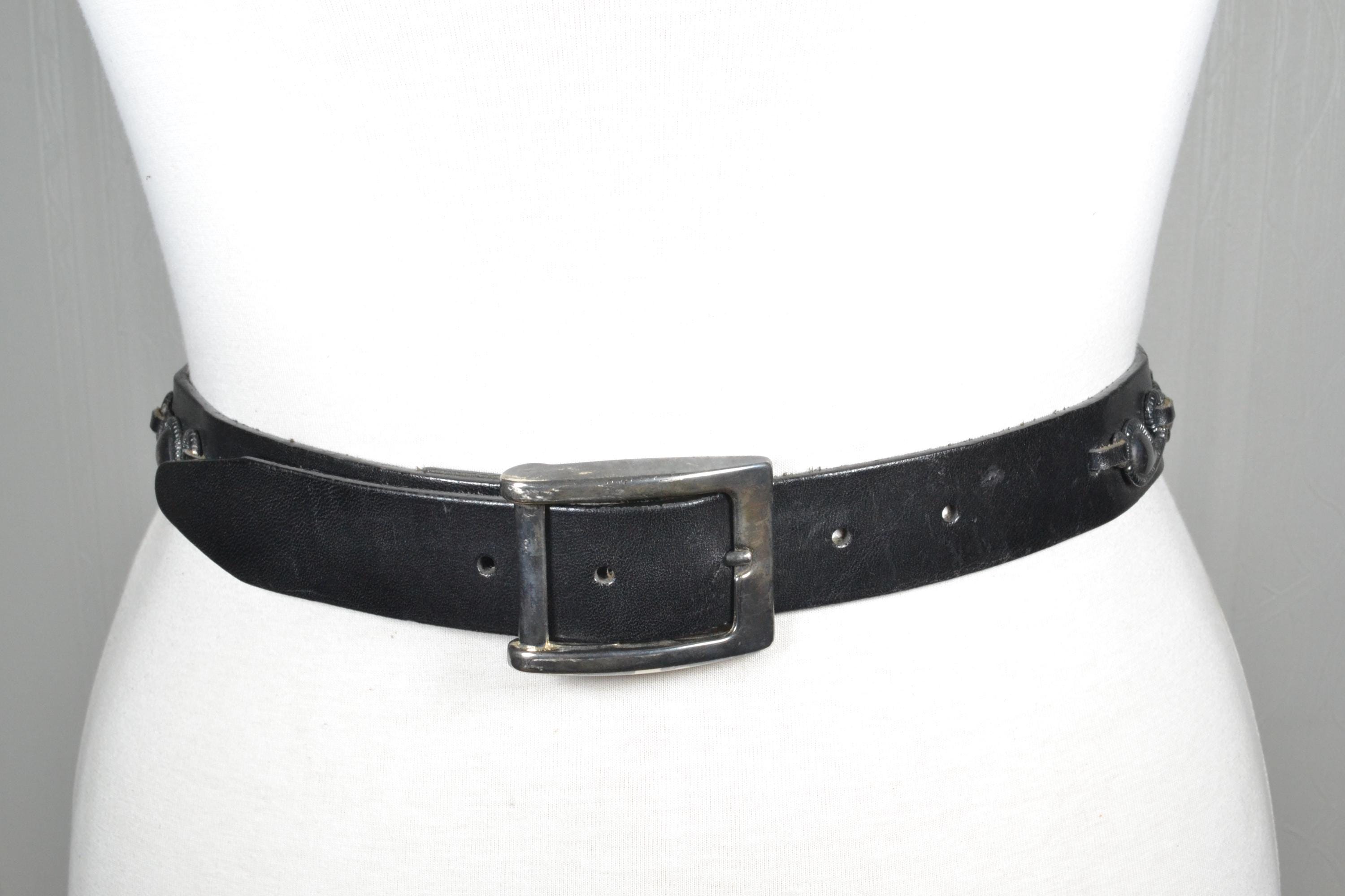 Black Boho Western Belt - Etsy display picture 2