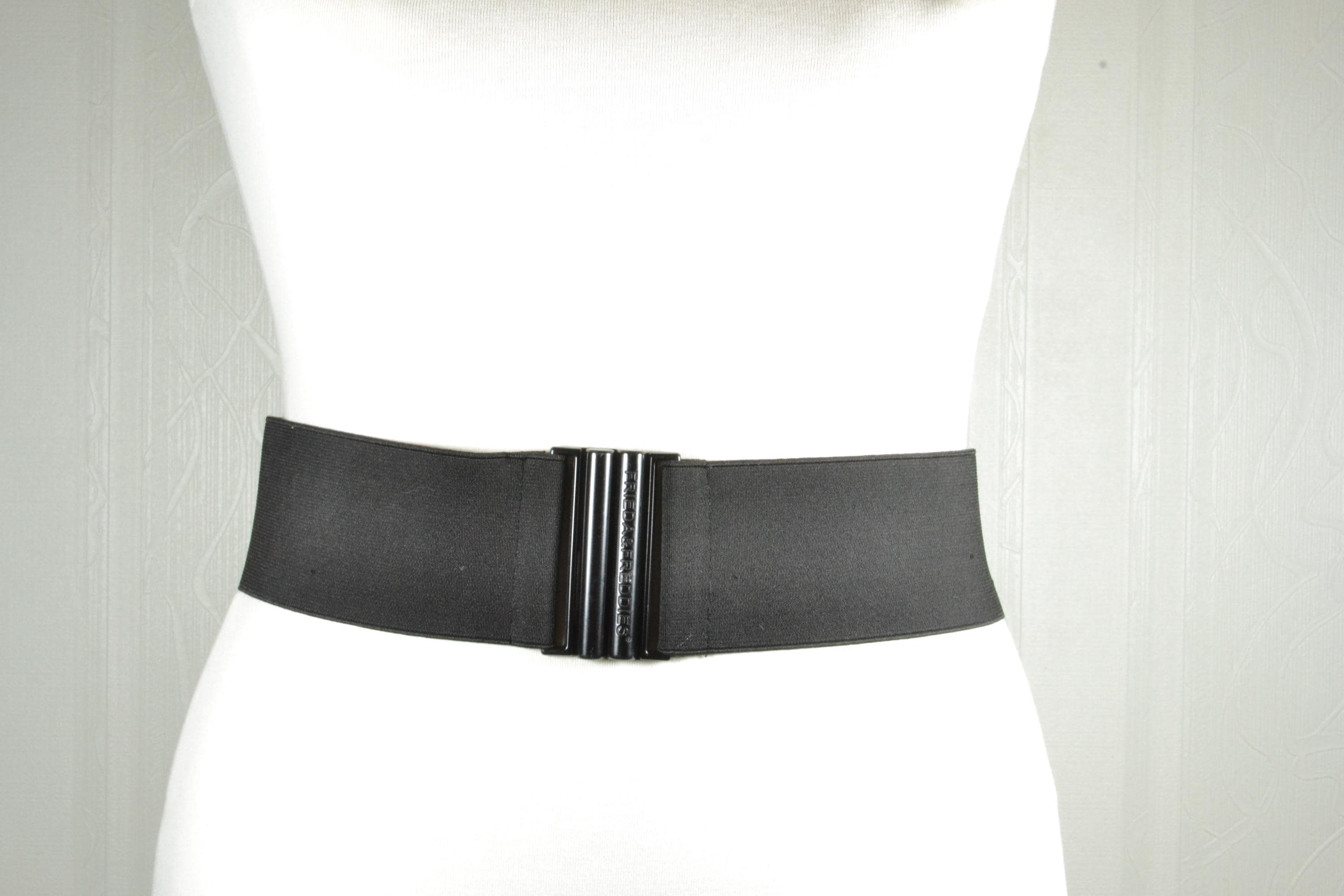 Black Elastic Stretch Belt for Women - Etsy display picture 3