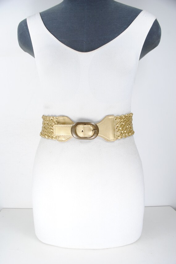 Ceinture dorée metal femme cheap