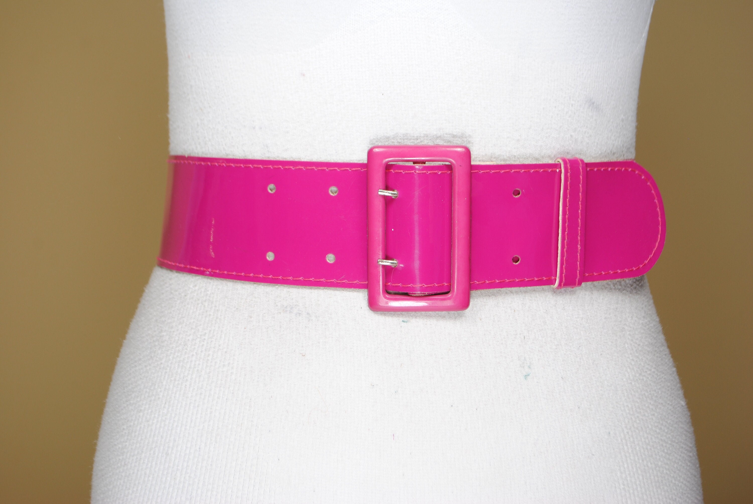 Wide pink belt cheap