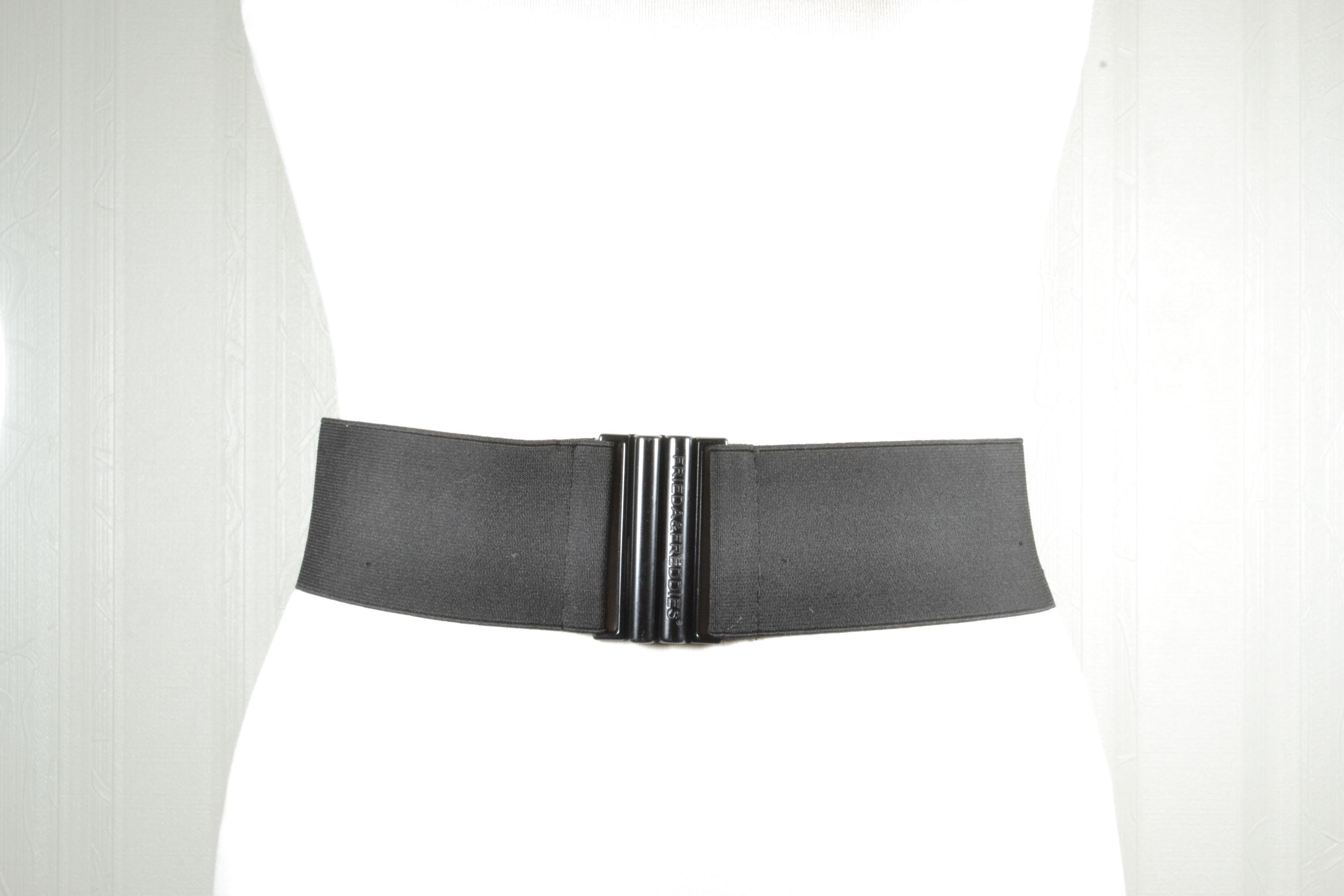 Black Elastic Stretch Belt for Women - Etsy display picture 3