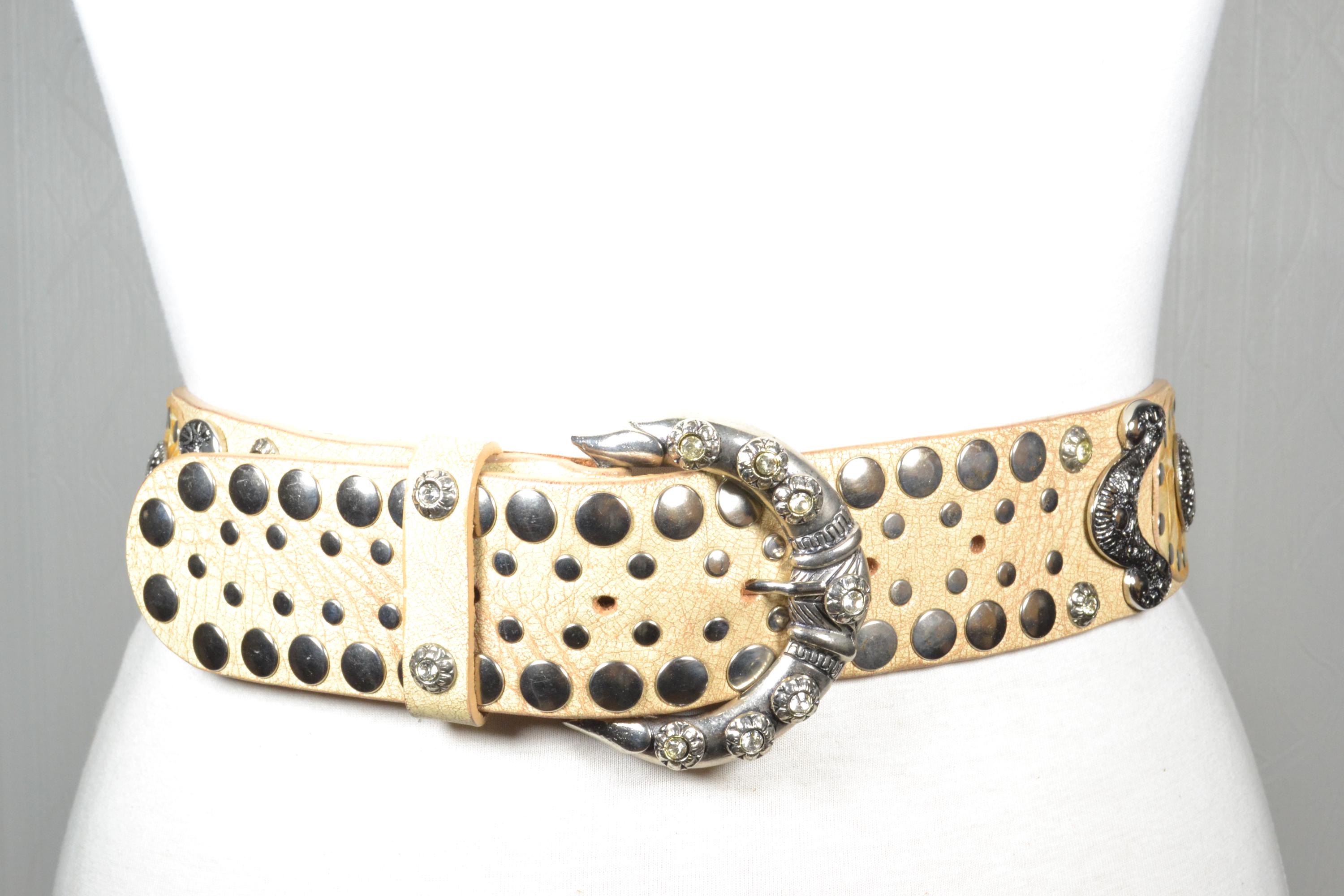 Studded Diesel Belt - Etsy