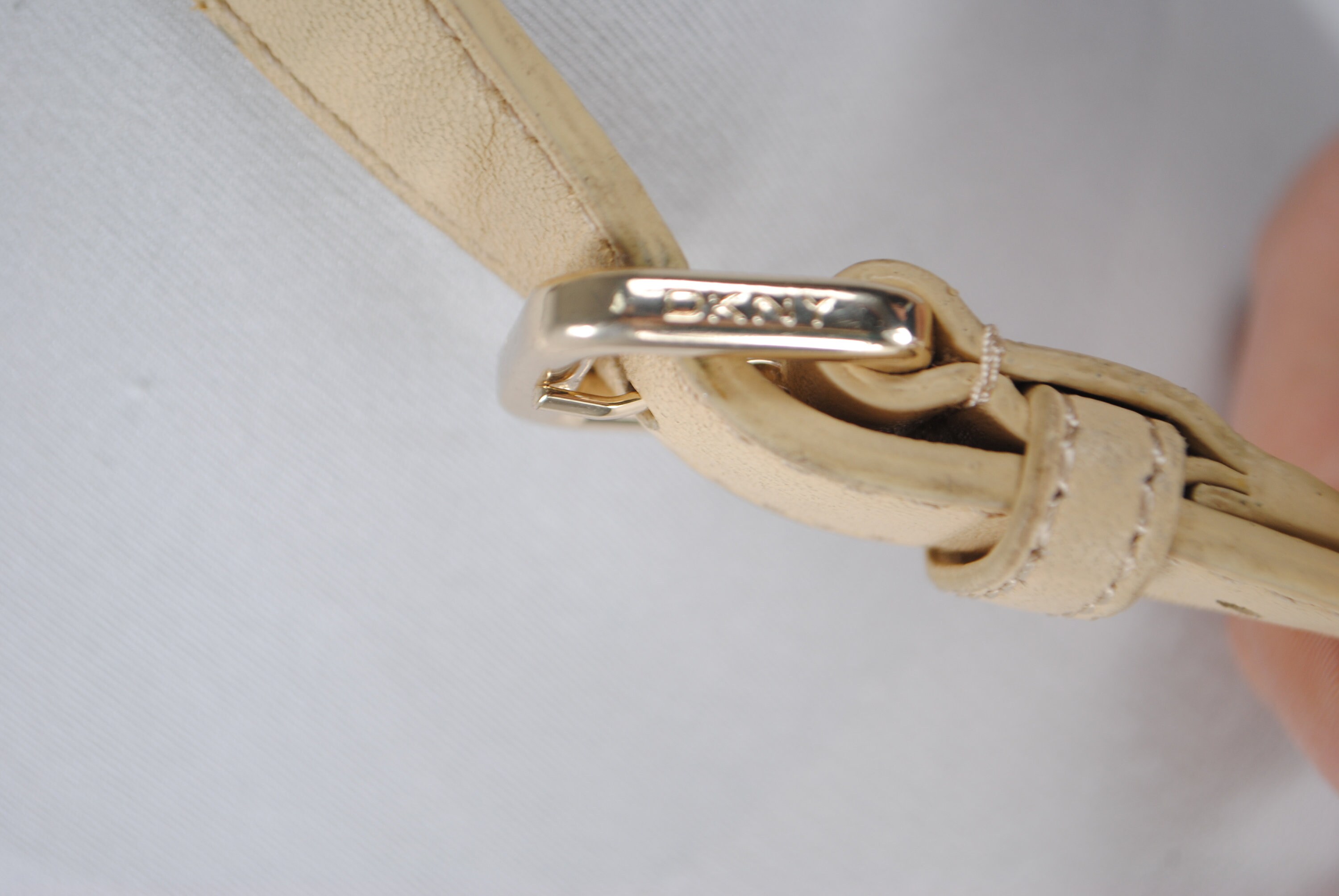 Buy Beige / GOLD Adjustable PU Leather Bag Straps 75cm 138cm Online in  India 