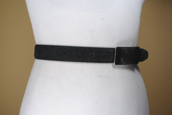 ◎IROCO◎ vintage belt suede bag_black Designer fashion, Seoul-fully created | W Concept