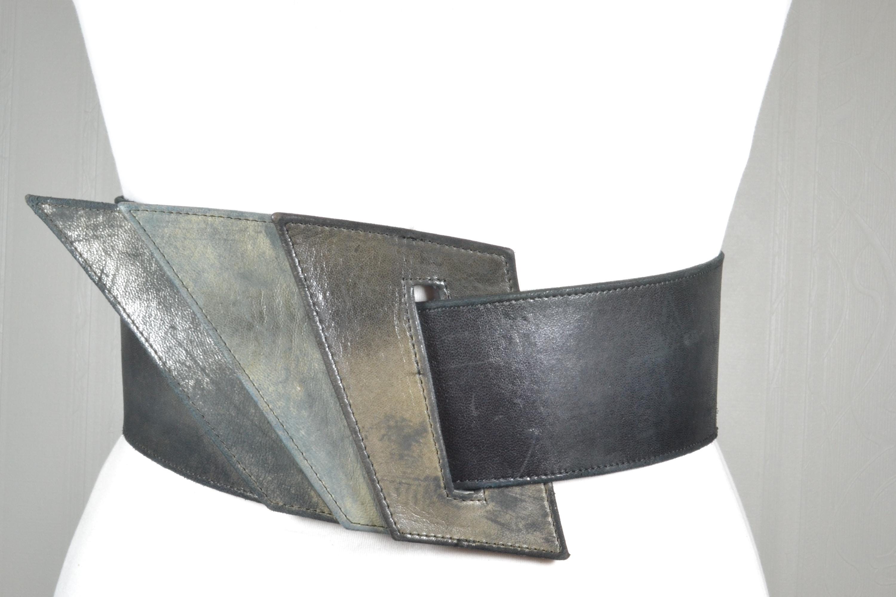 80s Avant Garde Belt - Etsy