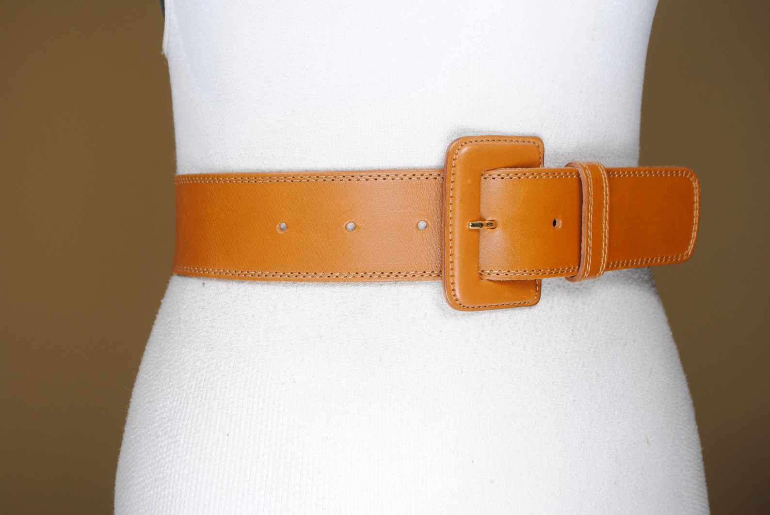 Wide Brown Tan Leather Belt for Women - Etsy UK