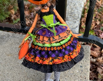 Ruffled Lolita Dress Digital Pattern Regular and Small sized