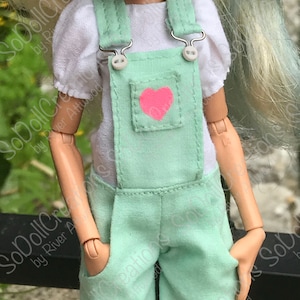 Overalls Fashion Pack Digital Pattern Regular and Small sized