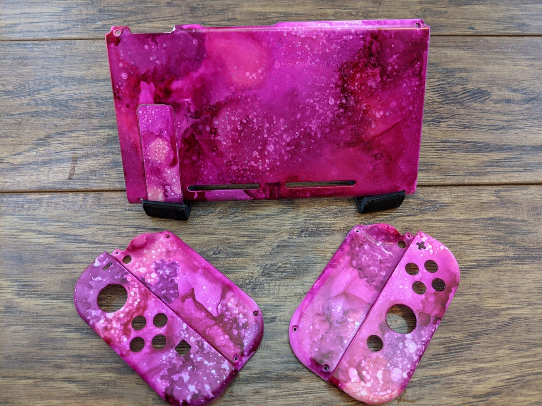 Poppin' Pink - Custom Nintendo Switch Shell Set - Etsy
