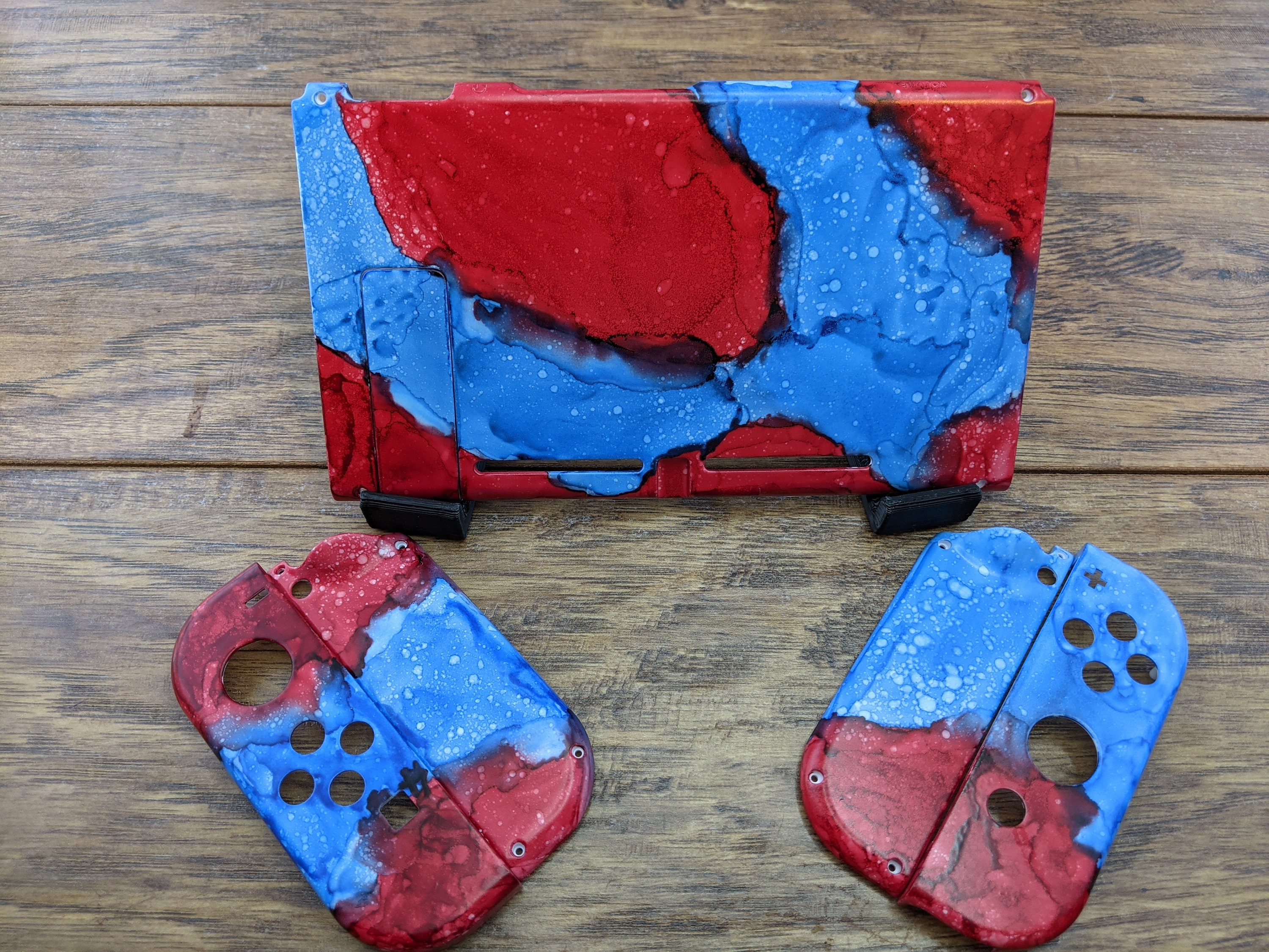 Blue Switch Shell Red Vs Blue - Custom Nintendo Switch Shell Set - Etsy