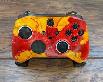 Amapolas y girasoles: carcasa personalizada para el mando inalámbrico Xbox Elite V2