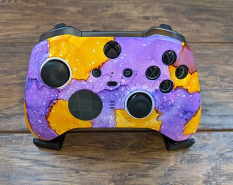 Galactic Gold - Carcasa personalizada para el control inalámbrico Xbox Elite V2