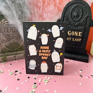 Have a Very Spooky Day Halloween Greeting Card