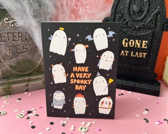 Have a Very Spooky Day Halloween Greeting Card