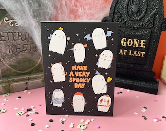 Have a Very Spooky Day Halloween Greeting Card