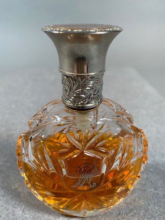 Vintage 1989 Ralph Lauren Safari EDP 4.2 Fl Oz Bottle 1/2 Full Perfume 