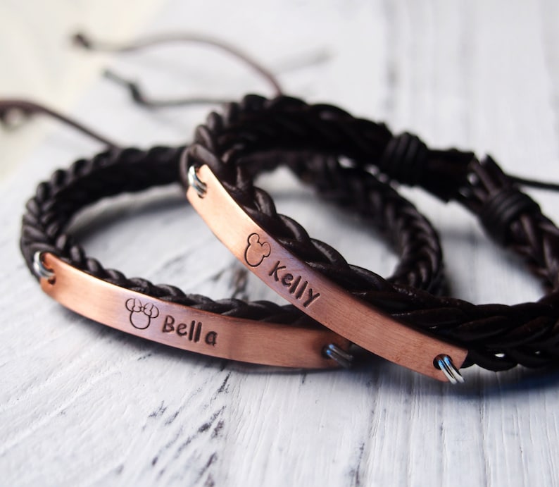 Custom Couples Gifts, Couple Bracelets, His One Her Only, Personalized