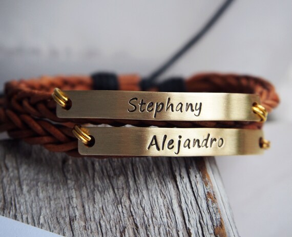 Couples' Infinity Name Bracelet - KuberBox.com