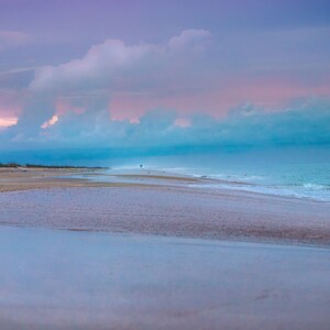 11x14 St. Augustine Beach Art Board Print