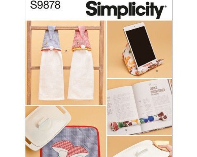Simplicity S9878 Sewing Pattern for Easy to Sew Kitchen Accessories ...