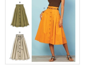 Patti Pocket Skirt PDF Sewing Pattern for Petite Women Holiday - Etsy