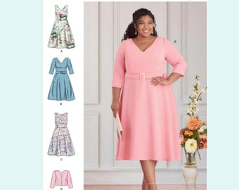 Simplicity 7348 UNCUT Vintage Sewing Pattern for Misses Dress & Jacket Bust 34 Designer Fashion - Etsy Simplicity 7348 UNCUT Vintage Sewing Pattern for Misses Dress & Jacket Bust 34 Designer Fashion - Etsy