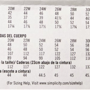 Cartamodello Simplicity S9469 – Top E Gilet Donna Taglie Forti (16-24), Scollo A V E Maniche A 3/4