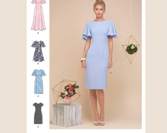 Simplicity S8292 Sewing Pattern for Misses, Petite  Special Occasion, Bridal, Prom, Evening Gown, New Years Eve Dress Sewing Pattern