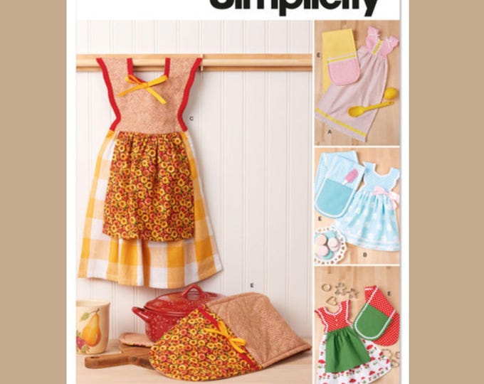 Simplicity S3057 Sewing Pattern for Easy to Sew Kitchen Accessories ...
