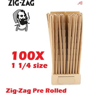 Zig Zag 1 1/4 pre rolled cone 50 / 75 / 100 / 150 / 200 / 300 cones